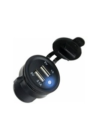 Resim Pano Tipi Usb 8-32V Giriş 5V 1A Ve 5V 2,1A Çıkış 30Mm 