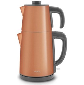 Resim Karaca Gastro Dem 2 in 1 Çay Makinesi ve Su Isıtıcı 