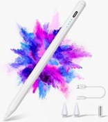 Resim Fogy Ipad 10.9 Inç (10.nesil) Için Avuç Içi Reddetmeli Dokunmatik Kalem Özel Active Pencil 