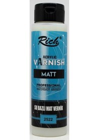 Resim Rich Su Bazlı Mat Vernik 500Ml 