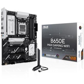 Resim ASUS TUF GAMING B650E MAX GAMING WIFI AMD AM5 B650 Soket DDR5 8000+(OC)MHz ATX Gaming (Oyuncu) Anaka 
