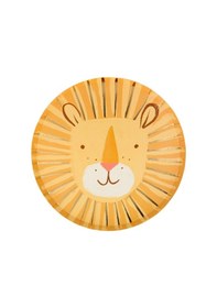 Resim Meri Meri - Lion Plates - Aslan Tabak - 8'li 