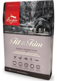 Resim Orijen Fit & Trim Kilolu Kediler İçin Tahılsız Yetişkin Kedi Maması 1800 G 