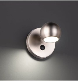 Resim Mylights Demet Habek Panasonic Gün İsigi Ampullü Paslanmaz Siyah Gövde Anahtarlı Led Aplik Led Spot Hareketli Başlık Tekli Siyah 