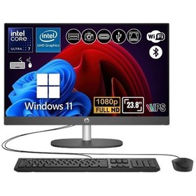 Resim HP Proone 240 G10 D36C6ET-ATL22 Ultra 7 155U 8 GB 1 TB SSD 23.8" FHD W11P AIO Masaüstü Bilgisayar 