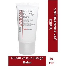 Resim Decubal Kuru Ve Hassas Ciltler Için Dudak Ve Kuru Bölge Balmı 30 ML 