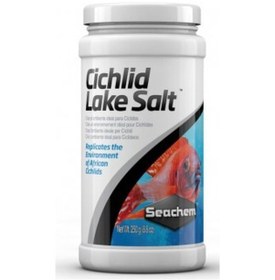 Resim Seachem Cichlid Lake Salt 250 Gr / Afrika Türleri için Mineral Tu 