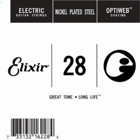 Resim Elixir 16228 Optiweb SGL Tek Elektro Gitar Teli (28) 
