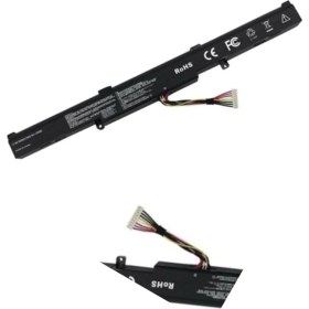 Resim Afila Asus Rog GL553VD NOTEBOOK Bataryası, Pili - 2yıl Garantili Pil 