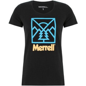 Resim Merrell Scene Kadın Siyah Tişört KADIN T-SHIRT M21W006 