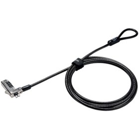 Resim KENSINGTON Standart Güvenlik Yuvası Için Slim Sıfırlanabilir Şifreli Laptop Kilidi 