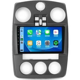 Resim cartech CRT 464 Serisi Chrysler PT Cruiser 2006-2007 4-64GB QLED Ekran Android Multimedya Teyp 