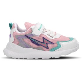 Resim Slazenger Kaoru Sneaker Kız Çocuk Ayakkabı Pembe / Beyaz 