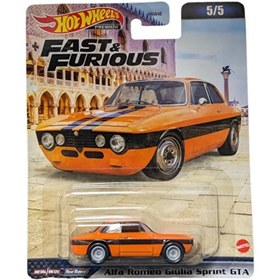 Resim Hot Wheels Premium Fast & Furious Alfa Romeo Giulia Sprint GTA Oyuncak Araba HNW46-HKD29 