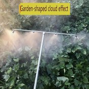 Resim Paslanmaz Çelik Tarımsal Püskürtücü Bahçe Şeklinde Bulut Etkisi ile - Verimli Pesticide Uygulaması için Çok Nozullu Fan Püskürtme Tabancası, Hassas Alan Püskürtmesi için Dayanıklı Metal Yapı, Tarımsal Ekipman, Sağlam Tasarım, Hassas Püskürtme, Sağlam Metal Yapı 