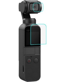 Resim Ximistore9 Djı Osmo Pocket İçin Cam Ekran + Lens Koruyucu Filmi - Yüksek Kaliteli, Kir Ve Çizik Koruma, Kolay Kurulum 