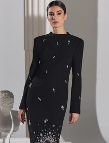 Resim DIAMOND DRESS - Pudra 