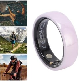 Resim Jectse Fitness Takip Cihazı Akıllı döngü, Tüm Gün Gözlem, Uzun Pil Ömrü, 50m Su Korumalı, Şık Ve Konforlu Tasarım, IP68, 7 Gün Pil Ömrü. (Boyut 9(ID 18,9 mm / 0,74 inç C 59,5 mm / 2,34 inç) 16mAh) 