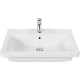 Resim Creavit Ip070 Ipek Dolap Uyumlu Lavabo 45x70 Cm Beyaz 