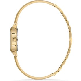 Resim RMS Zeitmeister RMS.1.AG2106.29 Minimal Taşlı Tasarım Kristal Cam 3 Atm Suya Dayanıklı Altın Renk Ka 