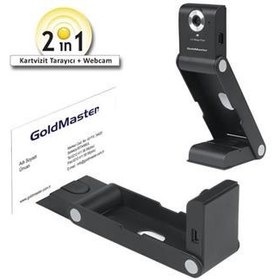 Resim Goldmaster BV-125 Kartvizit Tarayıcı Web Camera 