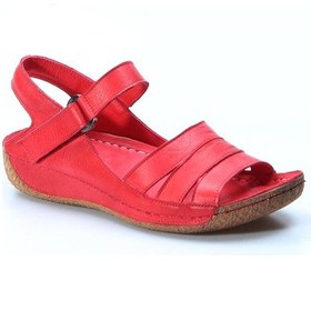 Resim Hakiki Deri Kadın Klasik Sandalet 763za05 001 