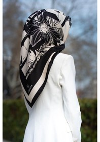 Resim Vissona Twill İpek Eşarp - 51019 - 0001-0003 - 17242 - 0037-0015 