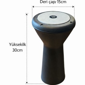 Resim Rhythm Percussion 100-DK 6" Döküm Darbuka | Ağır Döküm Gövde Güçlü Bas ve Keskin Tiz Sesler El Yapımı Geleneksel İşçilik 