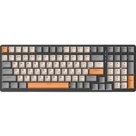 Resim Suntek Arkadan Aydınlatmalı Rusça PC Stil-B Mekanik Klavye 