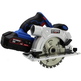 Resim Hyundai HCS202 Akülü Daire Testere 20V 4AH Akü ve Şarj Cihazı 