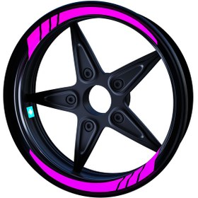 Resim Moto GP Gül Pembesi İç Jant Şeridi Sticker Çınar Extreme 