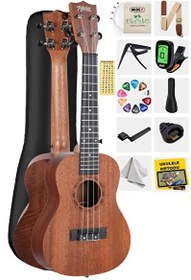 Resim Midex SPA-235M Kaliteli Maun Concert Ukulele Seti 