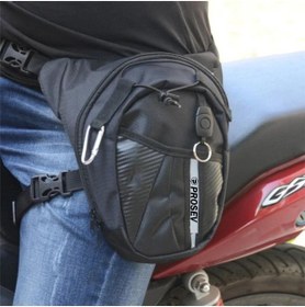 Resim ebakbak Motosiklet ve Bisiklet Bacak Çantası Impertex Kumaş Kemerli Cırtlı Europe Motor Çanta 