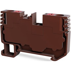 Resim Tbloc Pft 4mm Kahverengi Push-in Tek Katlı Klemens 