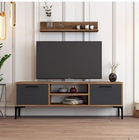 Resim Variant Riga Tv Ünitesi - Ceviz - Antrasit 