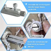 Resim 2025 Yükseltme Su Vana Kilitleyici - Taşınabilir, PPR ve PEX Borular İçin Metal Matkap, Kolay Çıkarmak ve Kullanmak, Su Aksesuarları ve Aksesuarlar İçin İdeal, Su Vana Tamir Aracı | Taşınabilir Matkap | Metal İnşaat 
