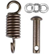 Resim Hamak Sandalyesi Nihai Asma Seti - Yumurta Hamak Sandalyesi Yaylı Pim Fiş Donanımı - 500 Lb Hamak Sandalyesi Asma Seti Zro-av Hk 