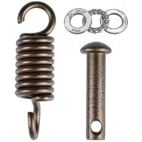 Resim Hamak Sandalyesi Nihai Asma Seti - Yumurta Hamak Sandalyesi Yaylı Pim Fiş Donanımı - 500 Lb Hamak Sandalyesi Asma Seti Zro-av Hk 