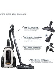 Resim E&D Collection Pure C9 Allergy PC91-ALRG Toz Torbasız Elektrikli Süpürge | 7 Kademeli Filtrasyon, Ömür Boyu Kullanı 