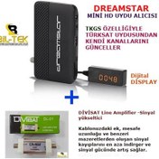 Resim Dreamstar Mini Hd Uydu Alıcısı Tkgs'li + Sinyal Yükseltici 
