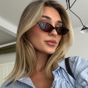 Resim Kadınlar için Şık Vintage Oval Küçük Çerçeve Moda Gözlükleri - Koyu Lensli Retro Aksesuar, Günlük Kıyafetler ve Her Gün Stil İçin Mükemmel, Gözlüklere Moda, Rahat Görünüm, Dayanıklı Gözlük 