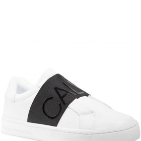 Resim Calvin Klein Cupsole Slipon Elastic Lth Kadın Sneakers Bright White 