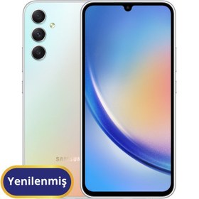 Resim Samsung A34 Yenilenmiş TR Garanti | 256 GB 8 GB Gümüş 