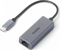 Resim DK-NT-U31LAN USB3.1 Type-C to 10-100 LAN Ethernet Adaptör Dark