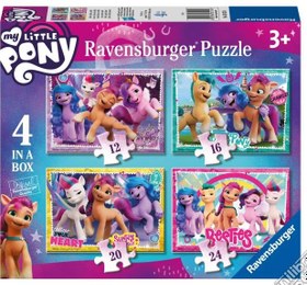 Resim Ravensburger 12/16/20/24 Parça Puzzle My Little Pony 4 in Box 031214 