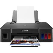 Resim Canon G1430 Photoink Mürekkepli Tanklı Yazıcı ve 1 Adet Siyah Mürekkep Canon