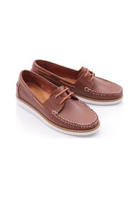 Resim Dgn E4302 Kadın Comfort Ayakkabi Taba Floater 