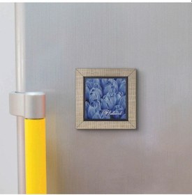 Resim Hollanda Lale Görseli Baskılı Mdf Magnet 7x7 197 