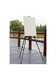 Resim Opus 40 Ml Yağlı Boya Seti 6 Renk 3 Ayaklı Şövale Seti Çantalı Metal Şövale 35x50 Tuval Keep Smile 