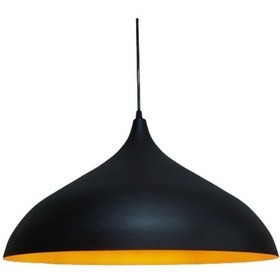 Resim Riolight Retro Siyah Içi Altın Tekli Metal Sarkıt (538296178) 
